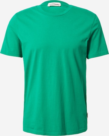 Tricou 'James' de la ARMEDANGELS pe verde: față