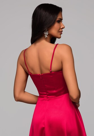 Ombre Avondjurk in Rood