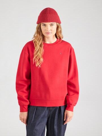 TOMMY HILFIGER Sweatshirt in Rood: voorkant