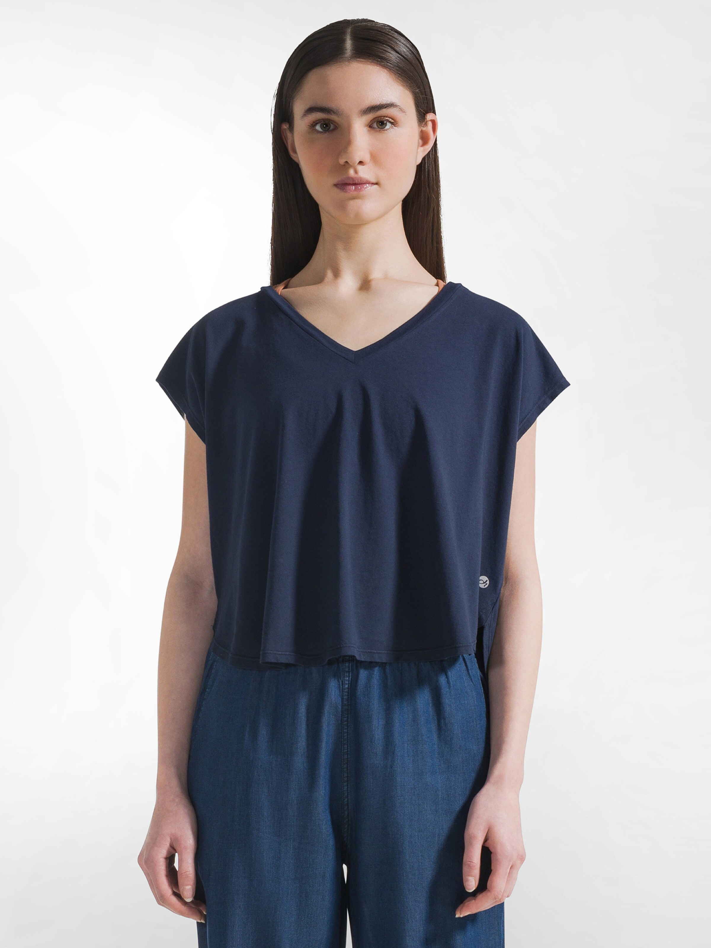 Maglietta di DEHA in blu: frontale