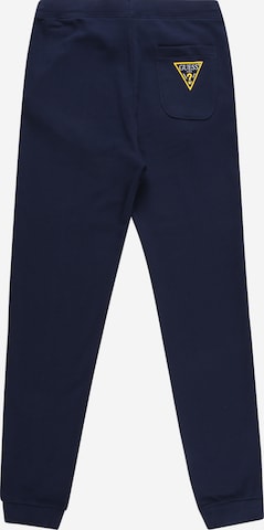 Effilé Pantalon GUESS en bleu