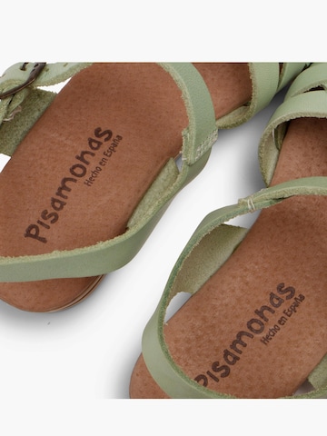Sandales Pisamonas en vert