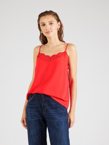 PIECES Top 'PCTIFFANY' in Red: front