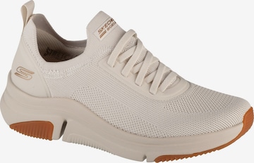 SKECHERS Slip-on 'Bobs Sparrow Flex- Instant Clout' in Wit: voorkant