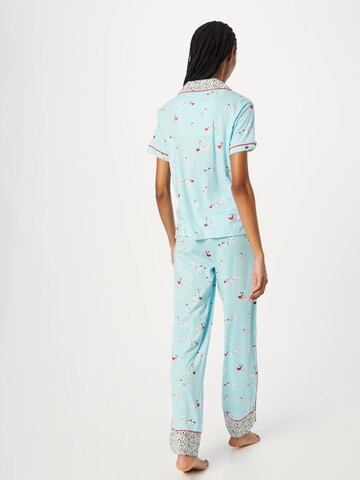 PJ Salvage Pyjama 'Pupppy Love' in Blau