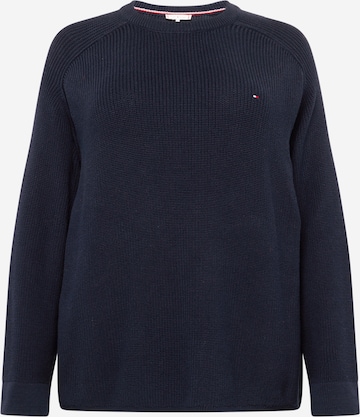 Tommy Hilfiger Curve Pullover in Blau: predná strana