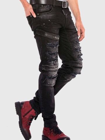 CIPO & BAXX Slim fit Jeans in Black