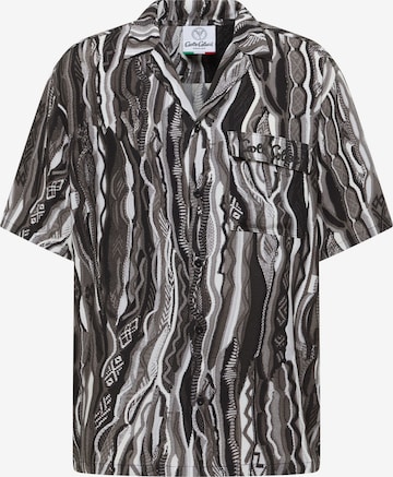 Chemise ' Federa ' Carlo Colucci en noir : devant