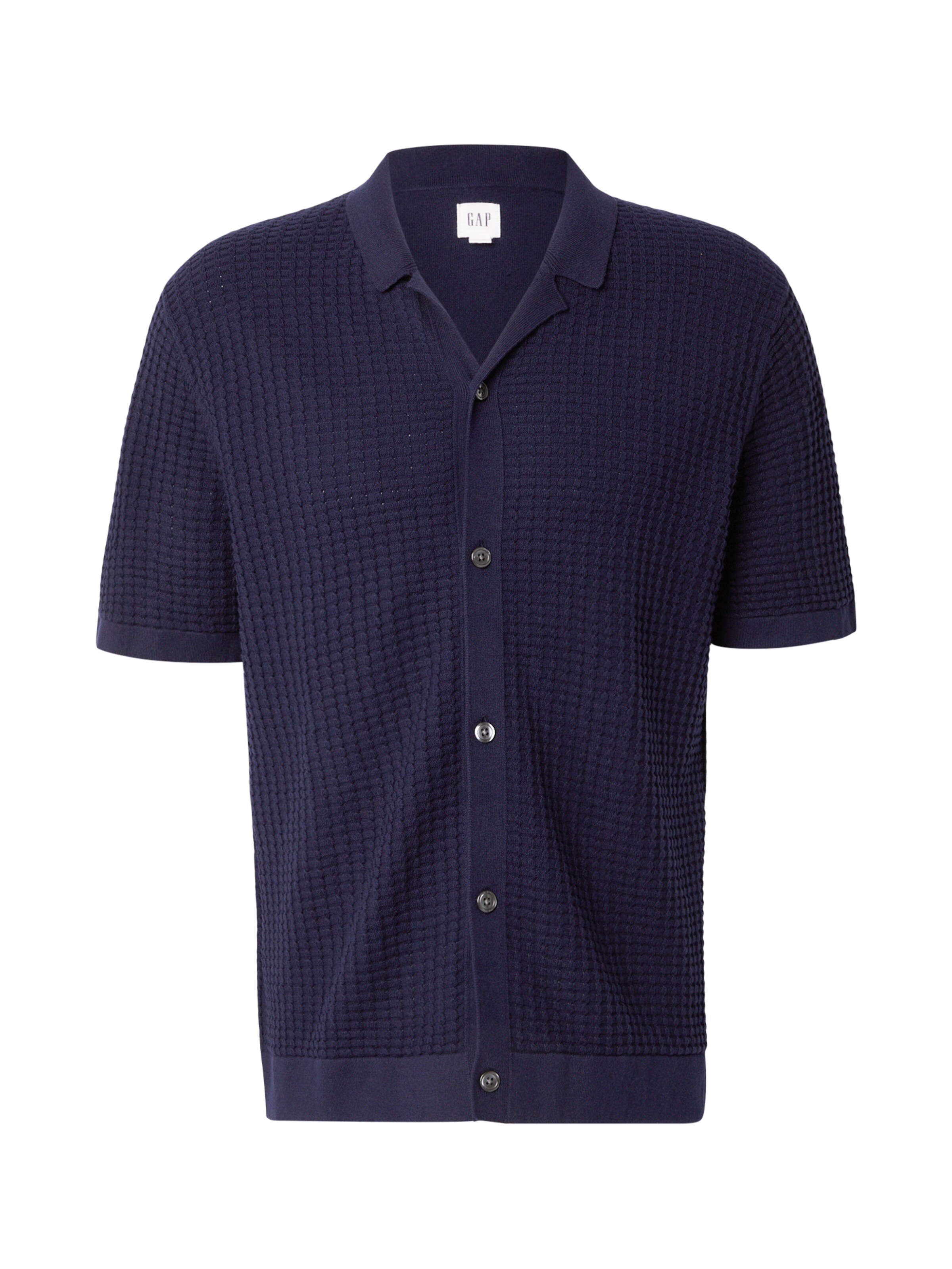 GAP Πλεκτή ζακέτα σε μπλε: μπροστά