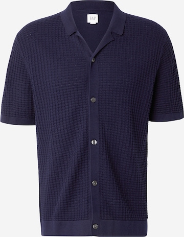 GAP Knit Cardigan in Blue: front