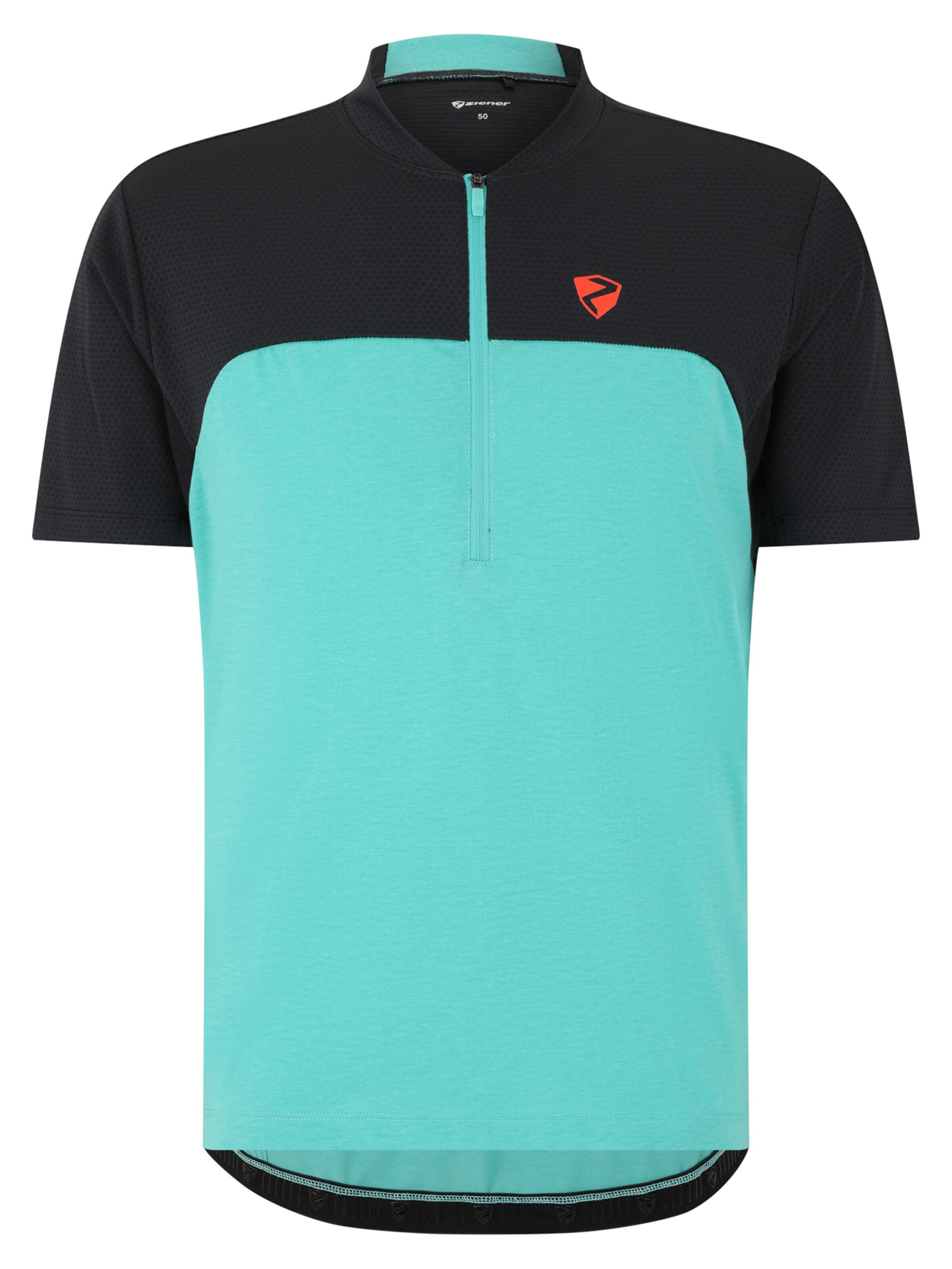 ZIENER Performance Shirt 'NARIUS-Z ' in M in Aqua / Black, Item view