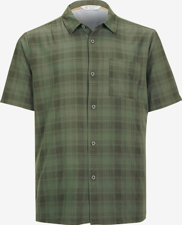 KILLTEC Button Up Shirt in Green: front