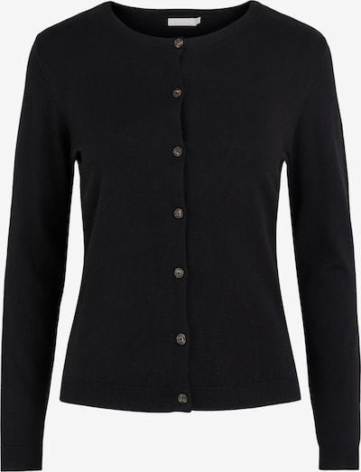 PIECES Gebreid vest 'Esera' in de kleur Zwart, Productweergave