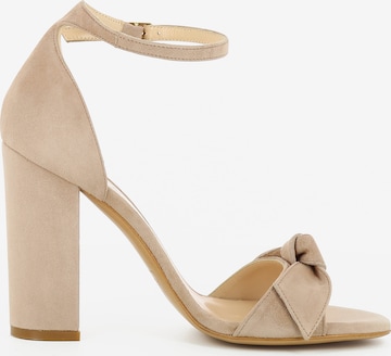 EVITA Sandalen met riem in Beige