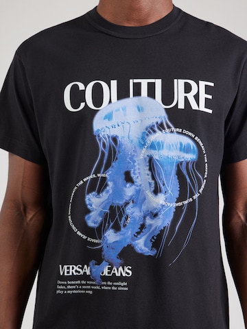 Versace Jeans Couture Футболка 'JELLYFISH' в Черный
