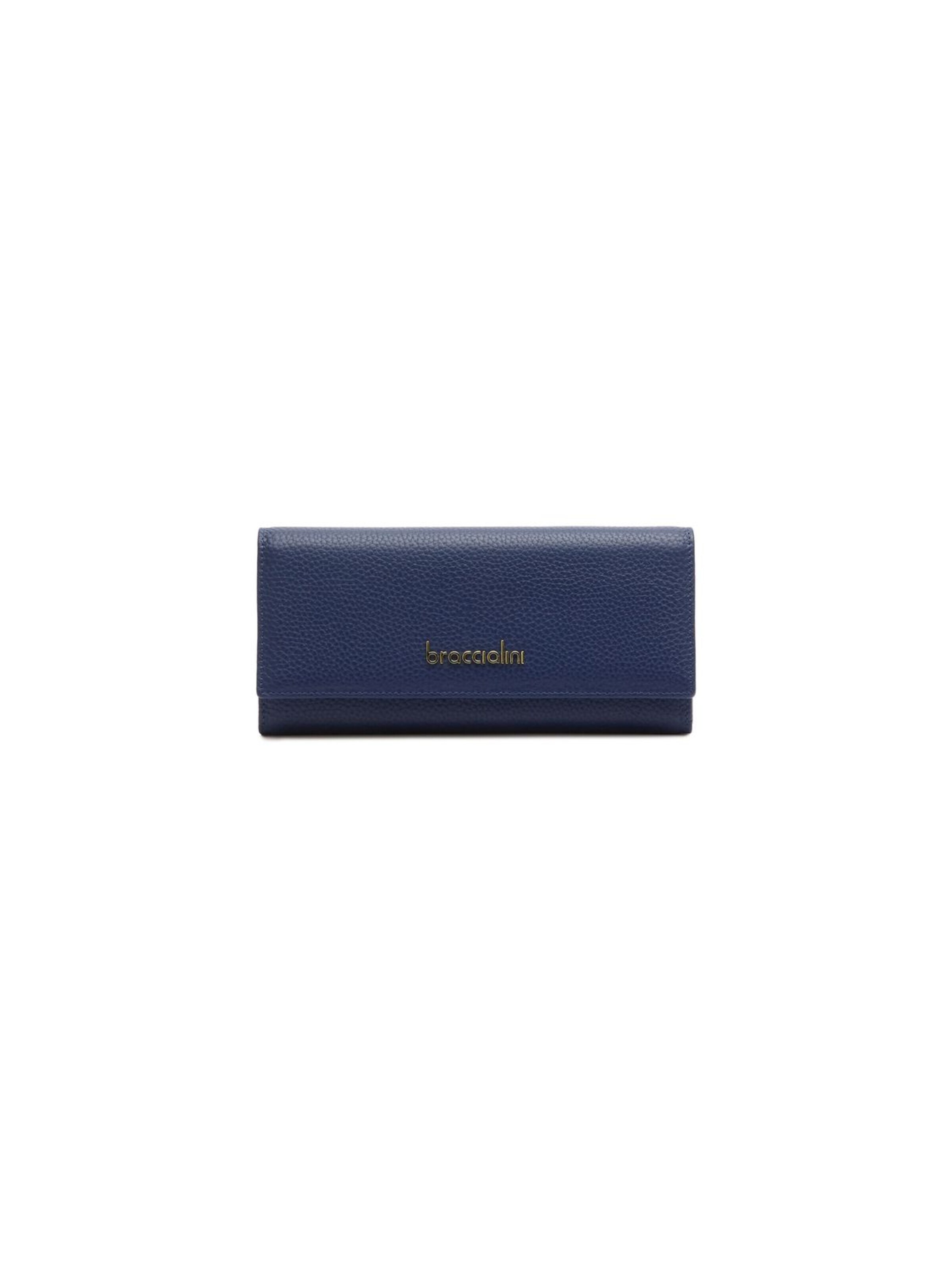 Braccialini - Cartera 'Basic' en azul: frente