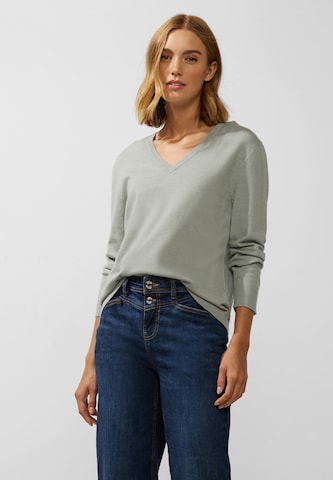 STREET ONE Sweater in Green: front