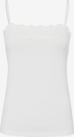 zero Top 'Tessa' in White: front