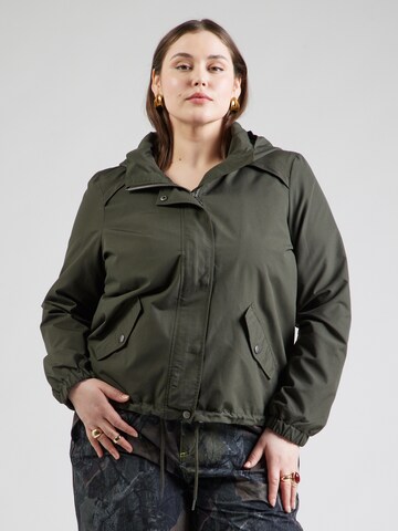 Vero Moda Curve Демисезонная парка 'VMCZoa' в Зеленый: спереди