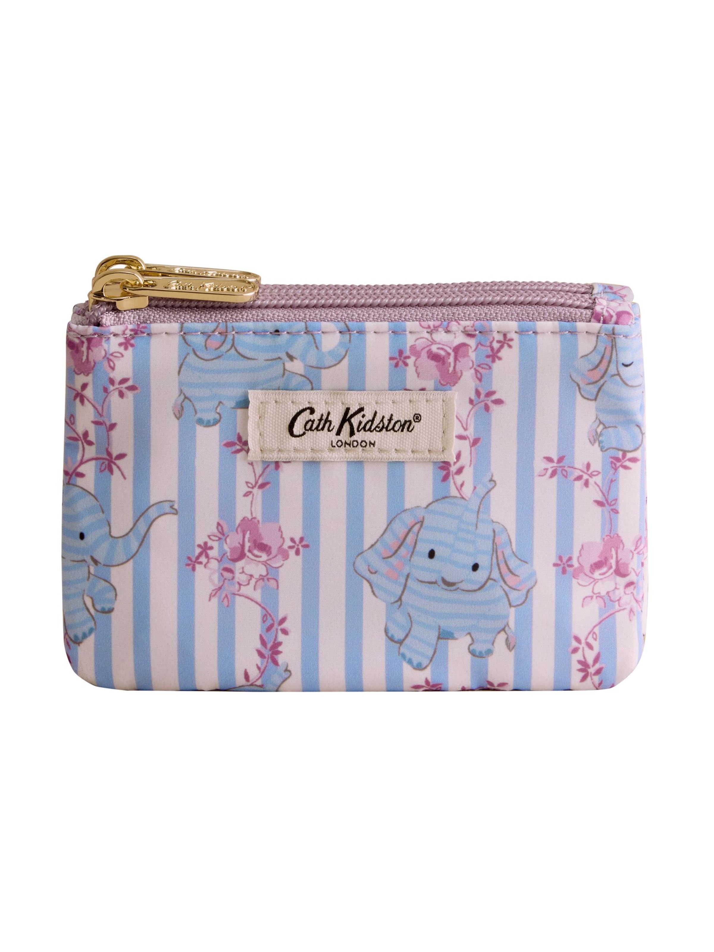 zils Cath Kidston Naudas maks: no priekšpuses