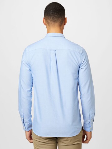 Lyle & Scott Regular Fit Hemd in Blau