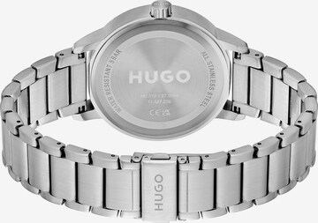 HUGO Analog watch in Silver