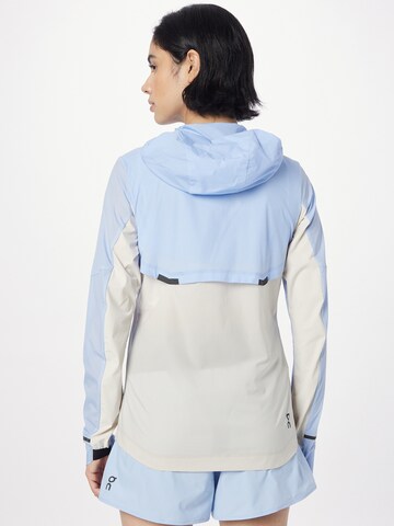 Veste de sport On en bleu