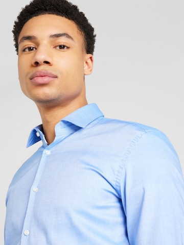 Coupe regular Chemise 'Koey' HUGO en bleu