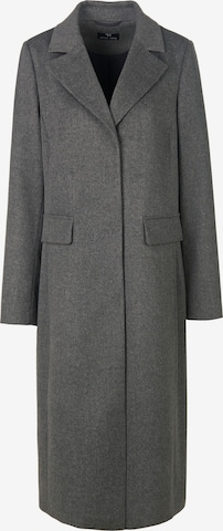 Peter Hahn Between-Seasons Coat in Grey: front