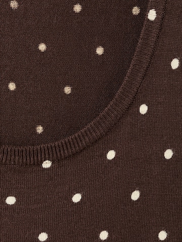 MANGO Sticktop 'SEVILLA' i brun