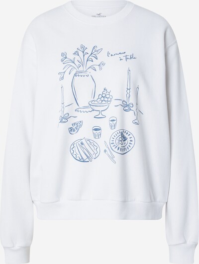 HOLLISTER Sweatshirt 'EASY' i blå / vit, Produktvy