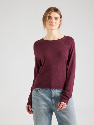 QS Sweater in Purple: front