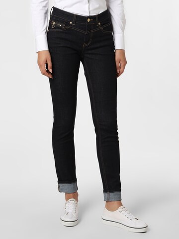 MAC Slimfit Jeans 'Rich' in Blauw: voorkant