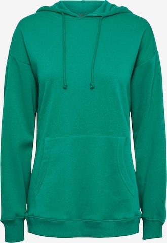 PIECES Sweatshirt 'Chilli' in Groen: voorkant