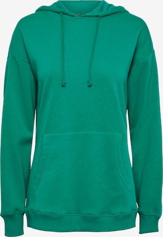 Sweat-shirt 'Chilli' PIECES en vert : devant