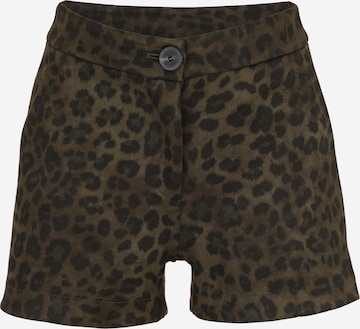 Only Petiteregular Hlače 'ONLMOON' - zelena boja: prednji dio