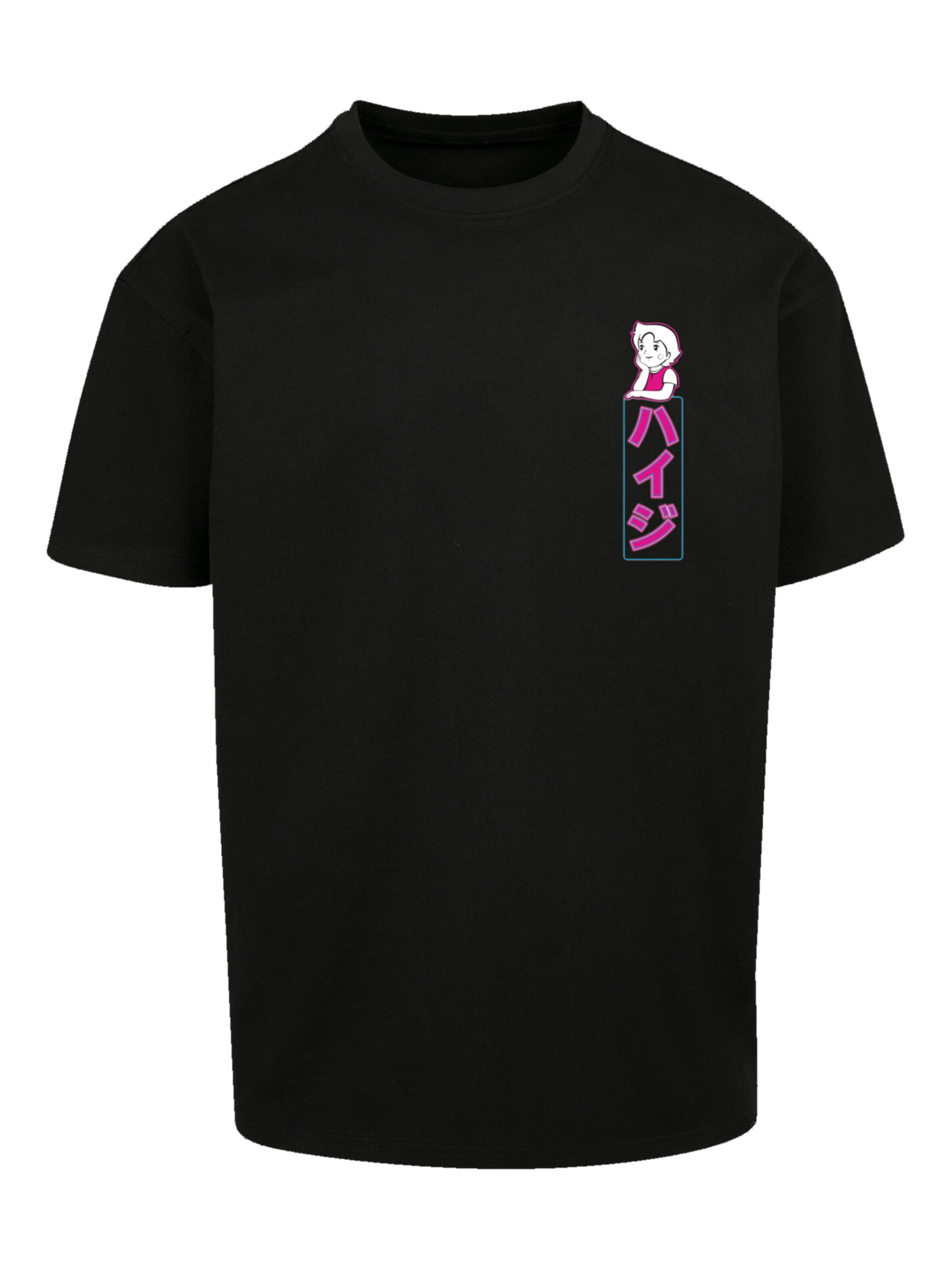 T-Shirt 'Heidi Dream Big Heroes of Childhood' F4NT4STIC en noir : devant