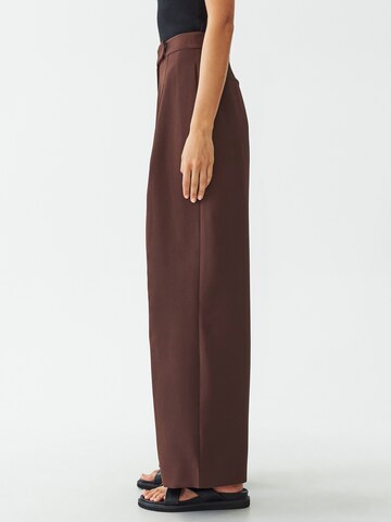 Calli Wide leg Byxa 'RENILA PANT' i brun