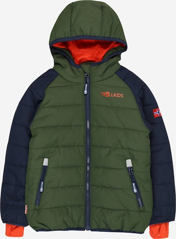 TROLLKIDS Outdoor jacket 'Hafjell Pro' in Blue: front