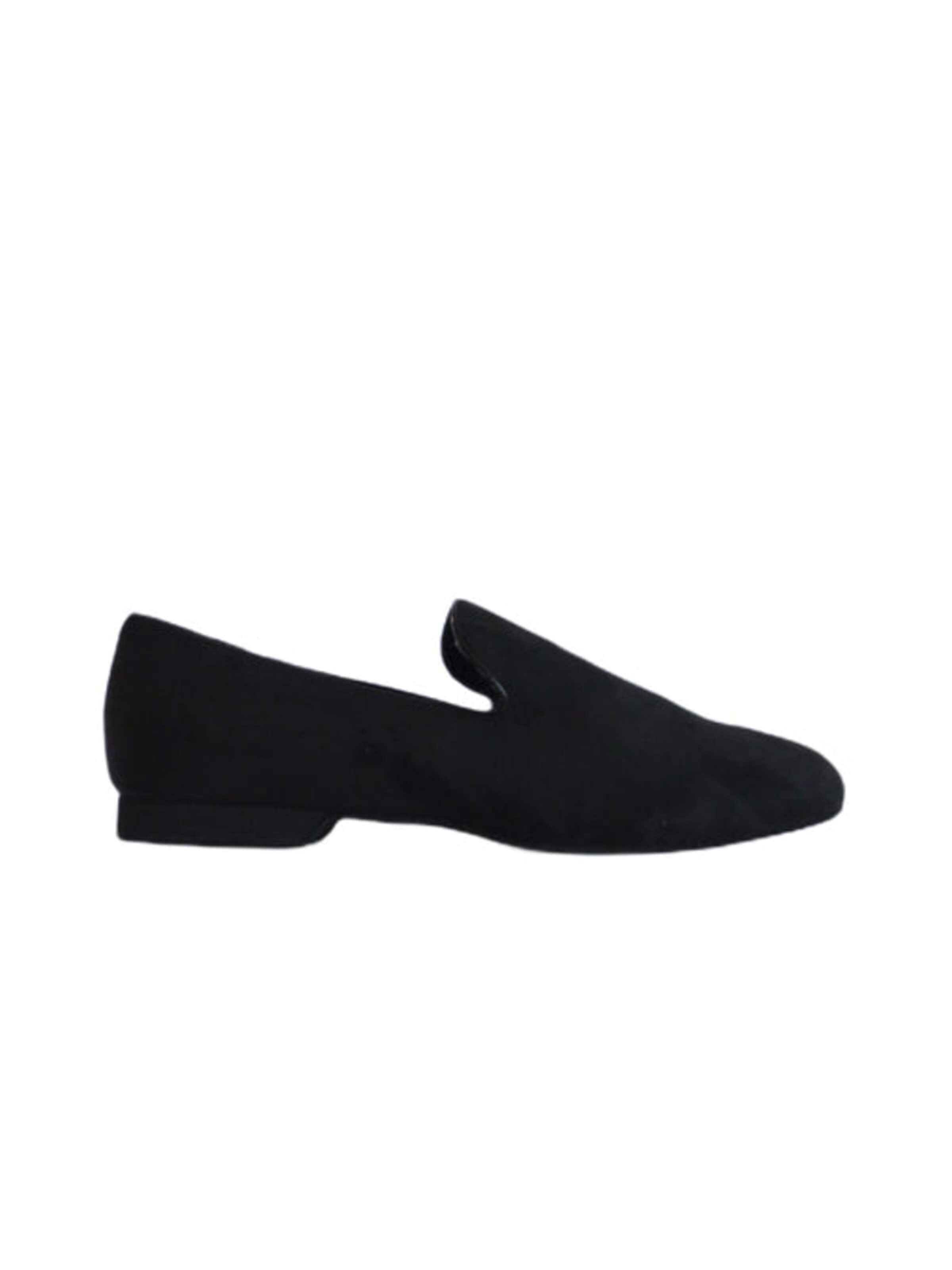 Dancing Queens Moccasins 'Dancing Queens - 637 Tanz-Mocassins Wildleder' in Black: front