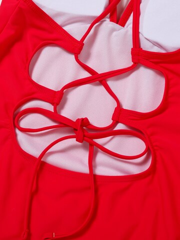 BONVERANO Classic Swimsuit in Red