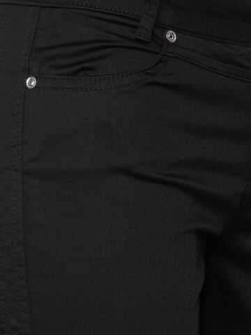 STREET ONE Slimfit Jeans in Schwarz