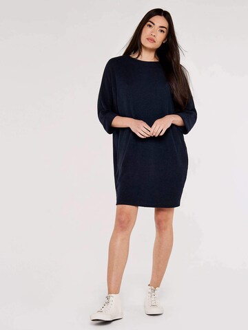 Apricot Knitted dress in Blue