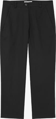 Marc O'Polo Tapered Broek 'RIMKA' in Zwart: voorkant