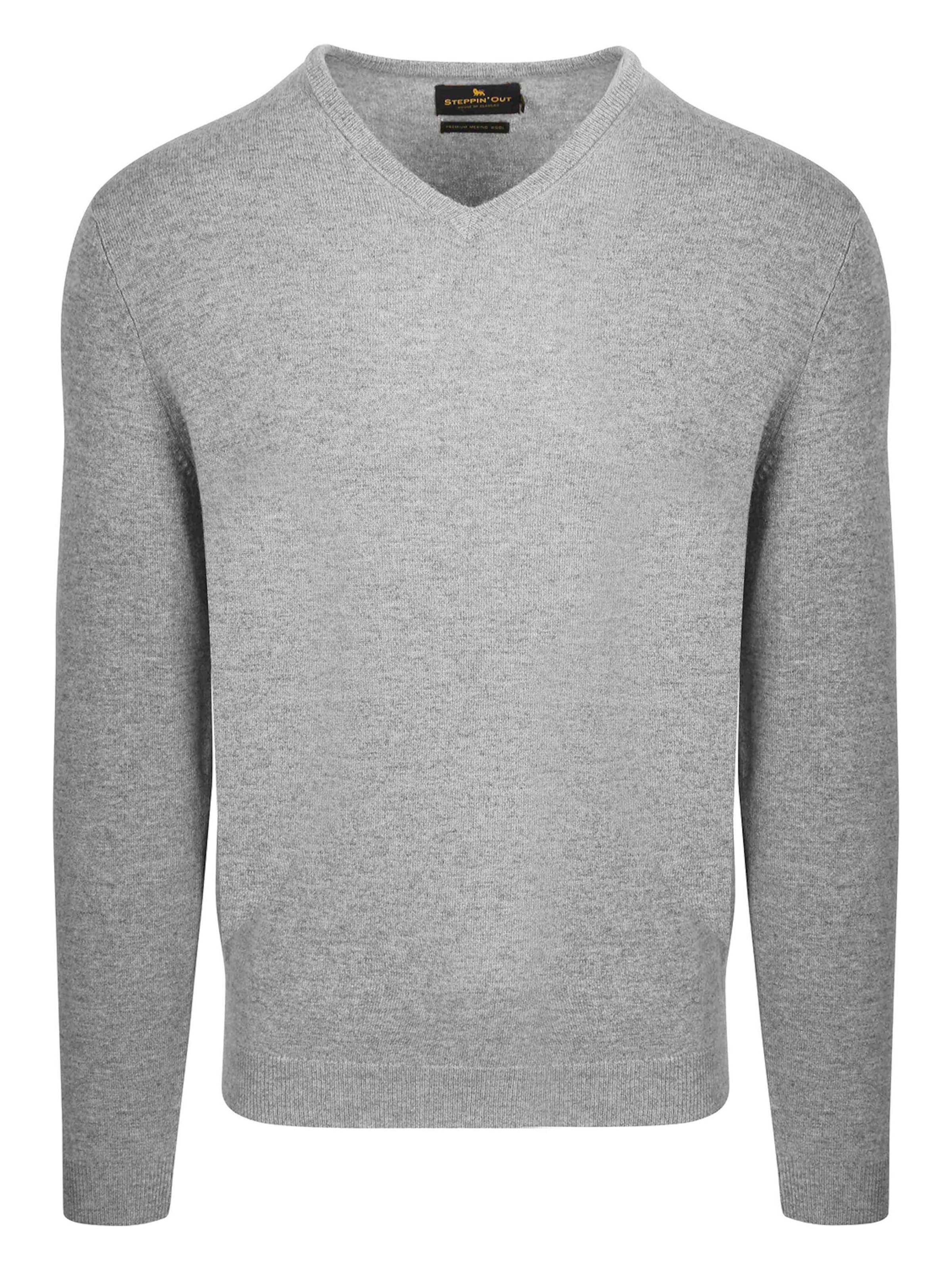 Steppin' out Pullover‌‌‌‌‌‌‌‌ in Grau: Vorderseite