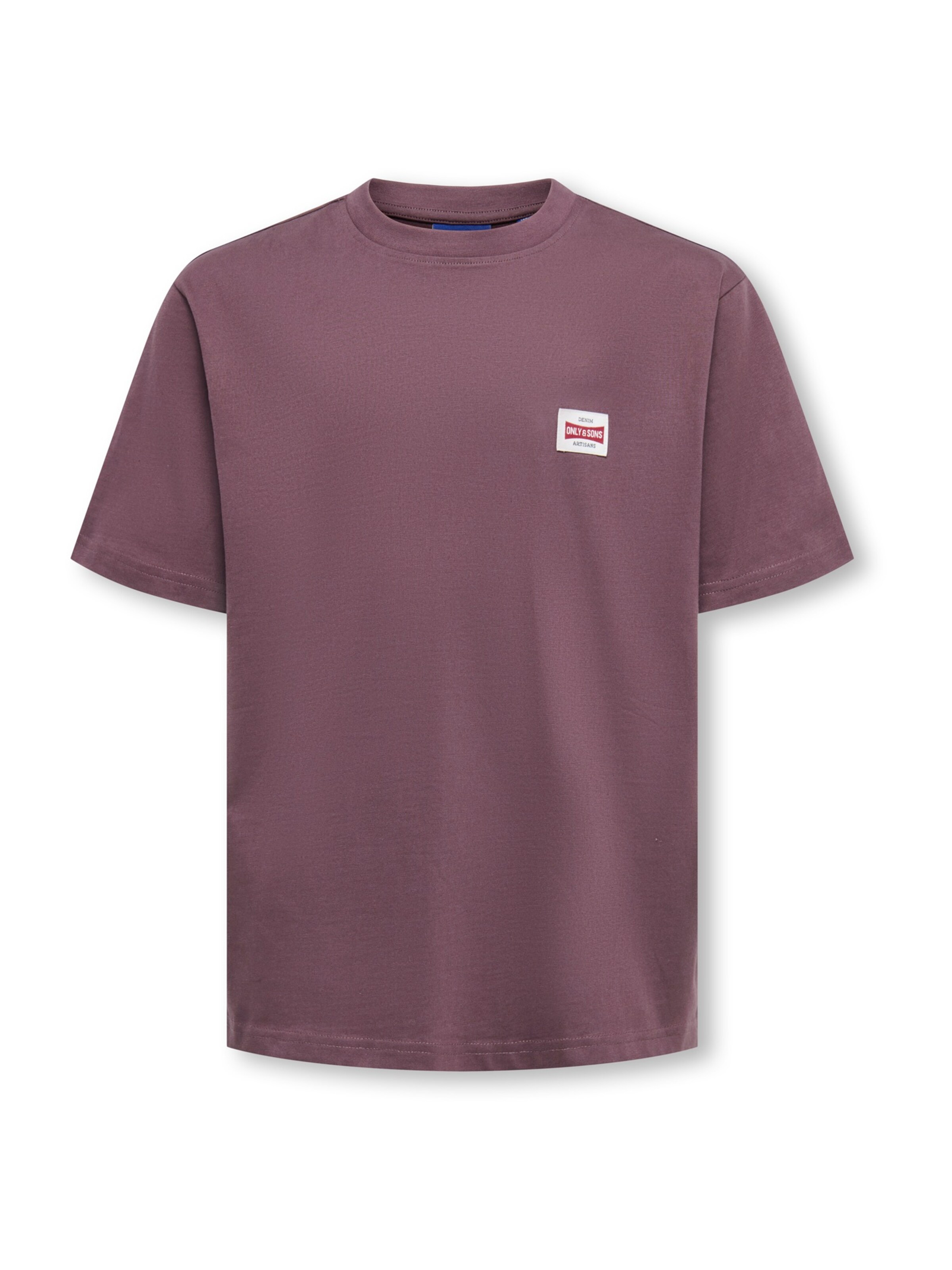 Only & Sons Junior Футболка 'OSJFred' в Коричневый: спереди