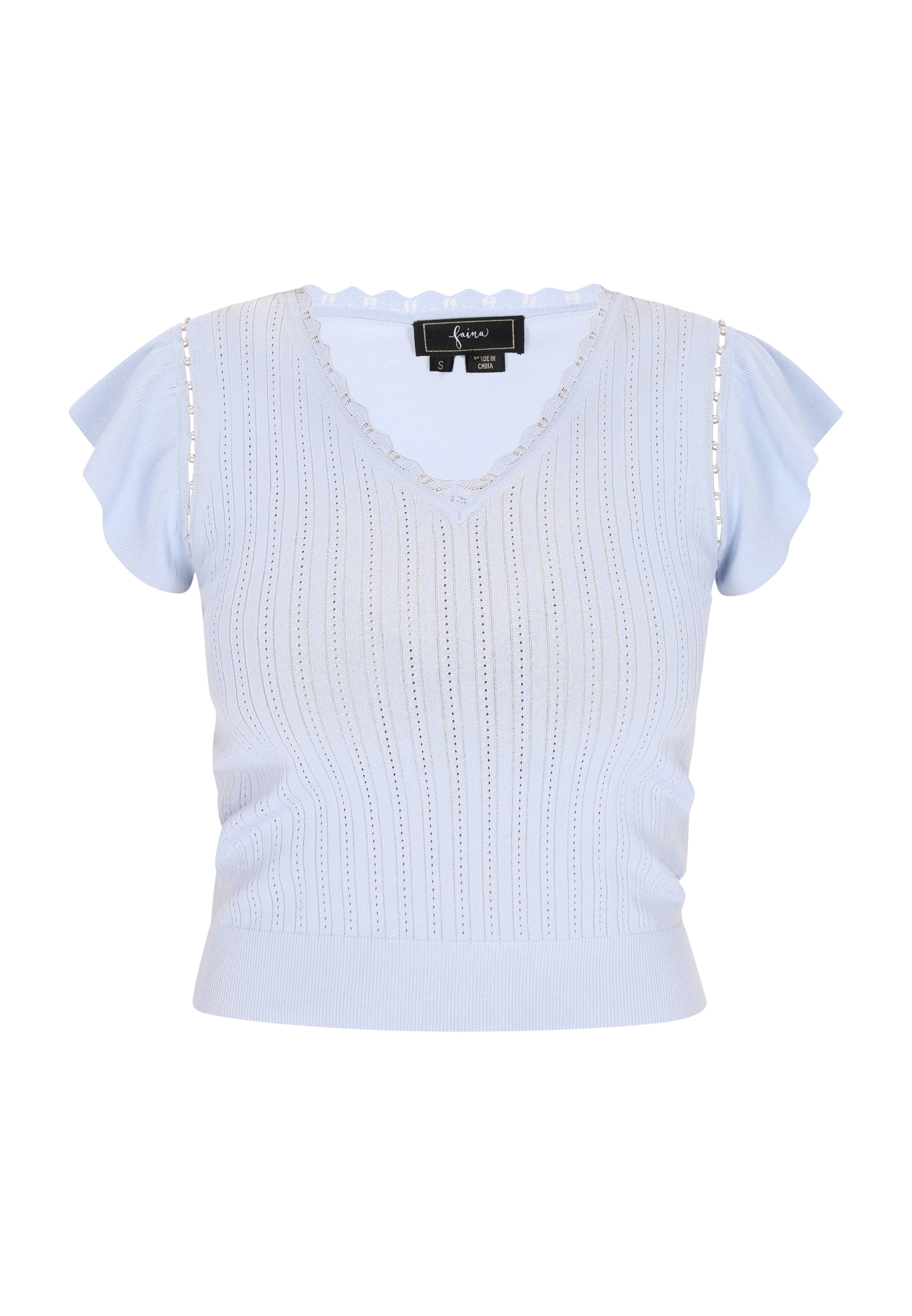 mėlyna faina Palaidinė be rankovių: priekis