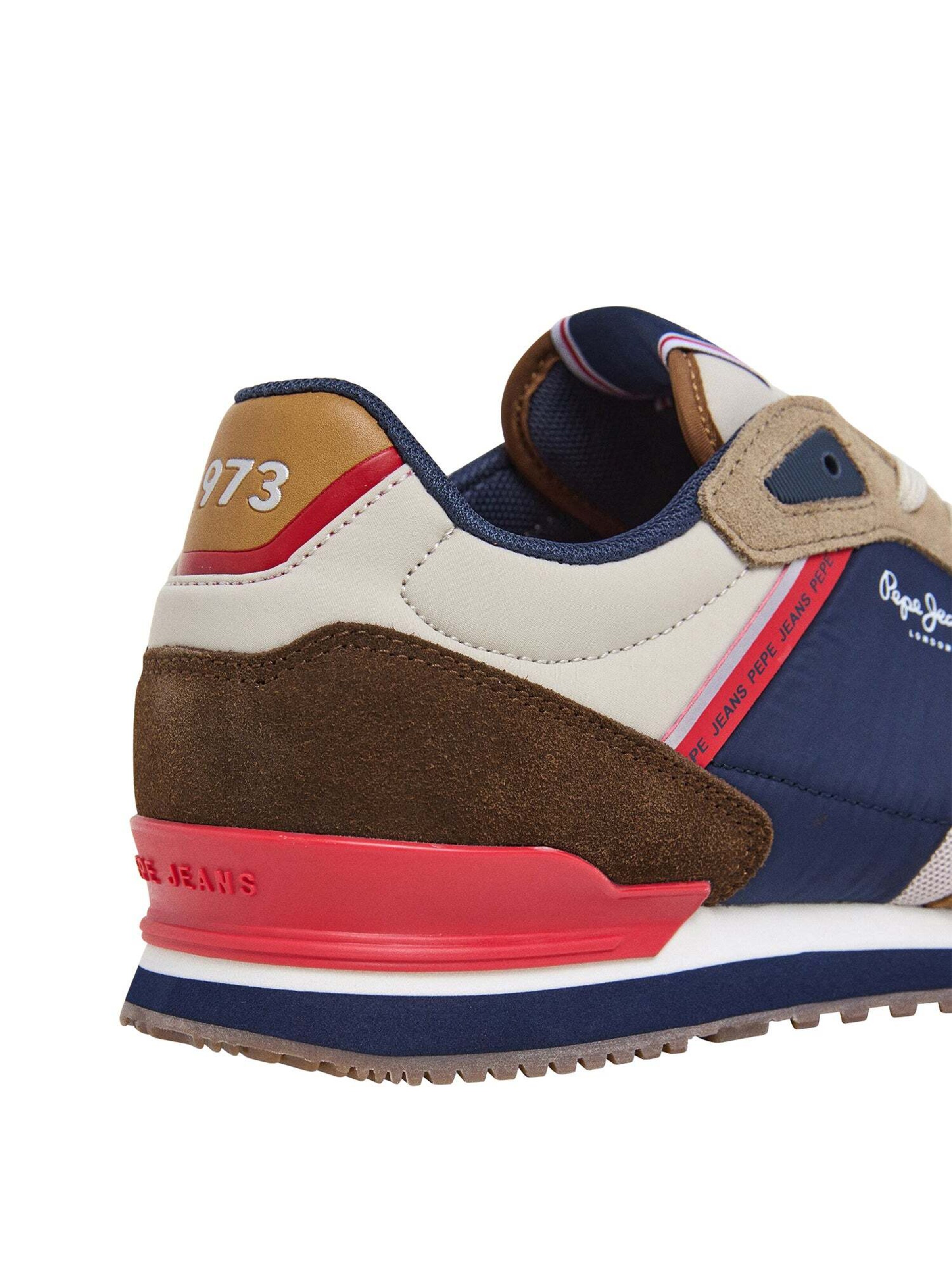 Sneaker bassa di Pepe Jeans in marrone