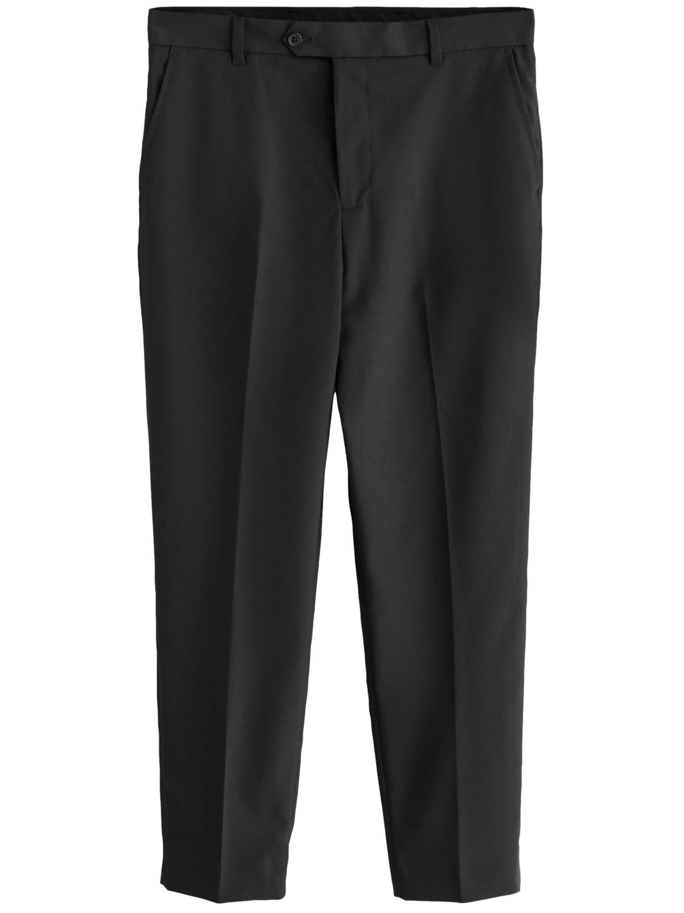 Next Παντελόνι με τσάκιση σε μαύρο: μπροστά