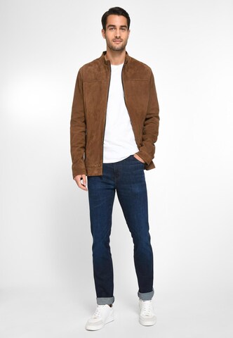 Louis Sayn Between-Season Jacket in Brown